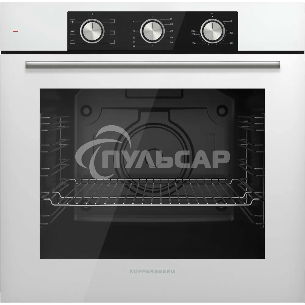 Встраиваемый духовой шкаф Kuppersberg/ 60 см, 80 л, High-Tech, 6 режимов, белый