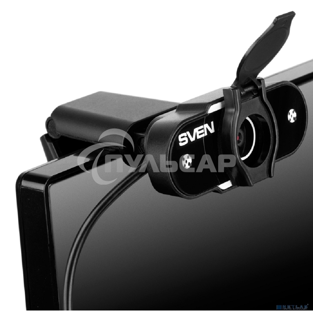 Веб-камера SVEN IC-915 (1 МП, 30 к/с, HD, мик. 3,5мм, блист)