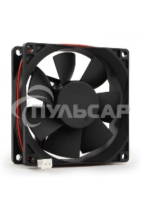 Вентилятор для корпуса Gembird FANPS черный, 80 мм, 2600 об/мин, 27 дБ, 2 pin