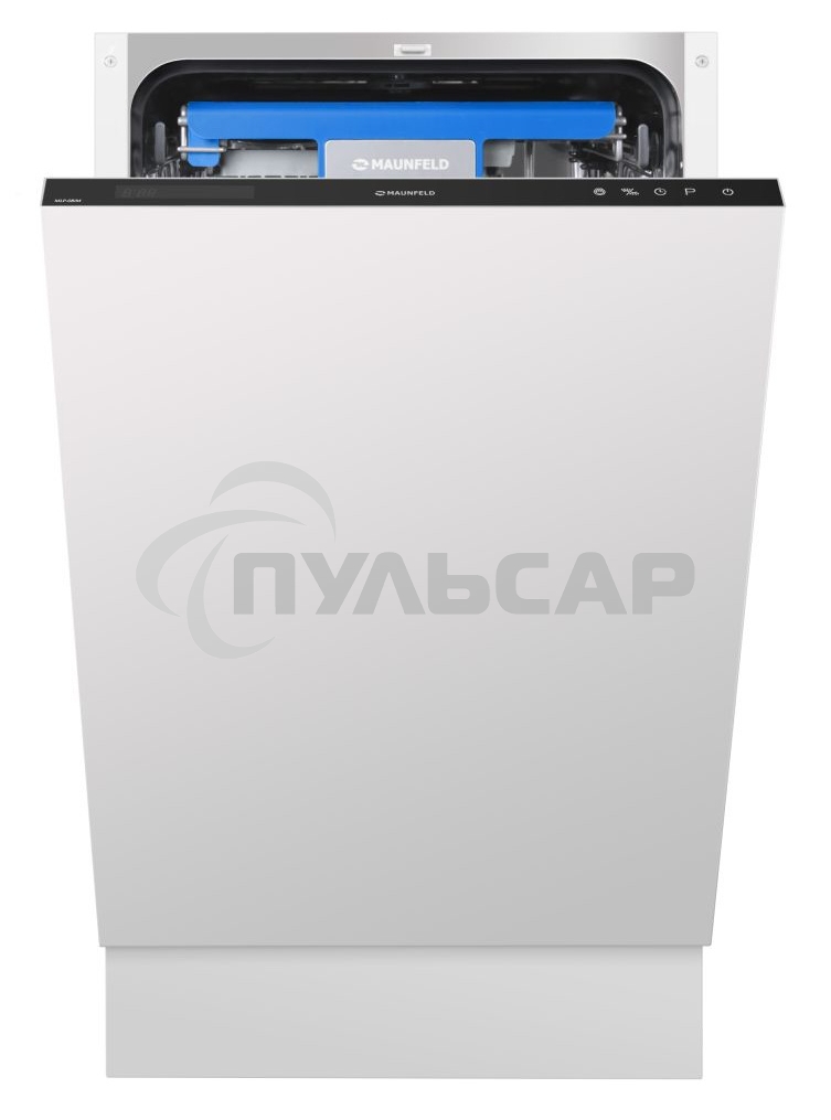 Встраиваемая посудомоечная машина Maunfeld MLP-08IM, черный, 44.8 см, 10 компл., 47 дБ, класс A++