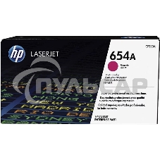 Тонер Картридж HP 654A CF333A пурпурный для HP CLJ Ent M651n/M651dn/M651xh/M680dn/M680f (15000стр.)