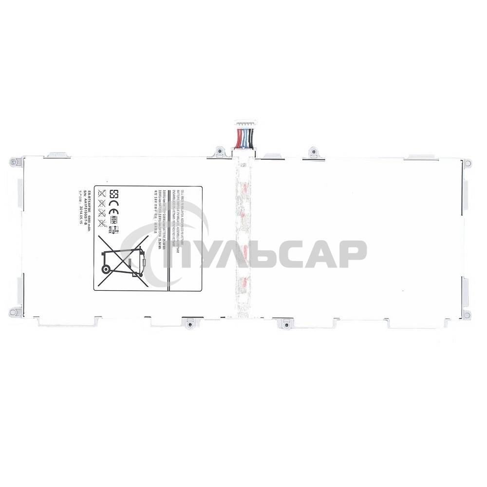 Аккумуляторная батарея EB-BT530FBE для Samsung Galaxy Tab 4 10.1 SM-T530 3.8V 25.84Wh