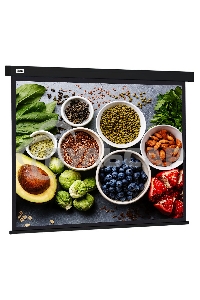 Экран Cactus 187x332см Wallscreen CS-PSW-187X332-BK 16:9 настенно-потолочный рулонный черный