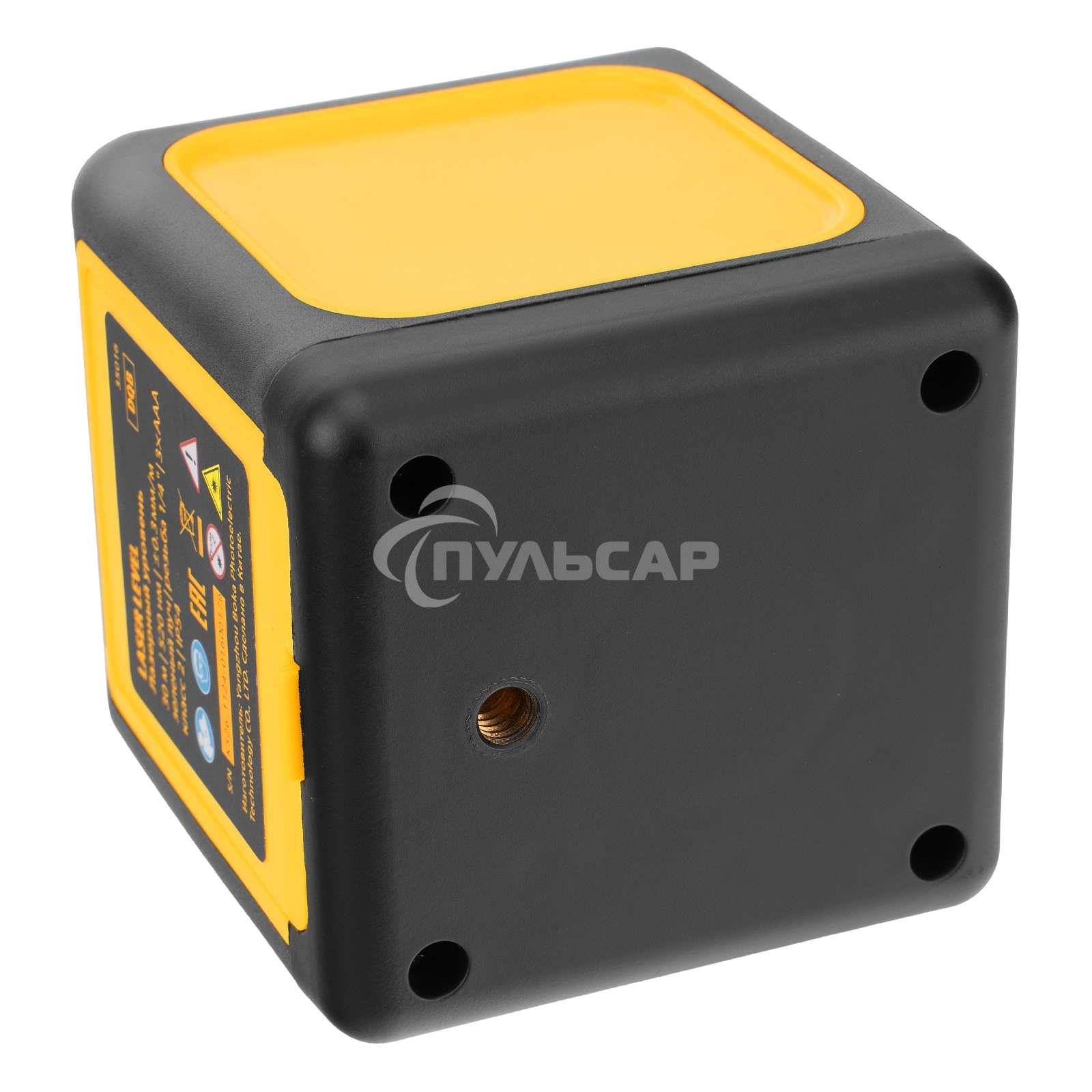 Лазерный уровень Denzel DQB, 30 м, зеленый луч, батарейки, сумка