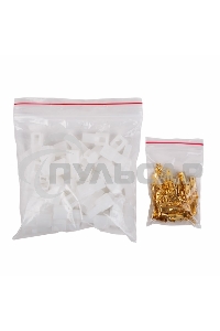 Клемма плоская штекер 6.3 мм 1-1.5 мм² (РП-п 1.5-(6.3)) + колодка Rexant