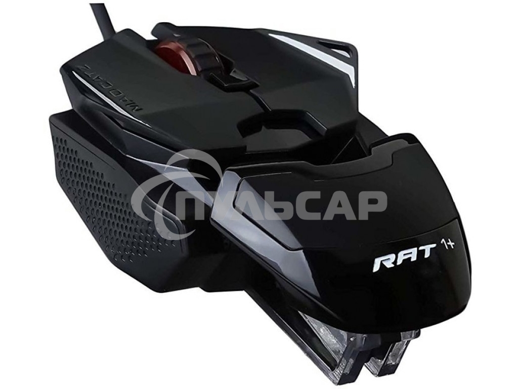 Мышь проводная игровая Mad Catz R.A.T. 1+ (ADNS3050, USB, 3 кнопки, 2000 dpi) черная