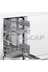 Встраиваемая посудомоечная машина Bosch SPV2HKX42E, черный, 44.8 см, 10 компл., 46 дБ, класс E