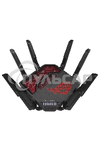 Маршрутизатор ASUS GT-BE19000, черный/красный, 90IG0850-MO9A0V