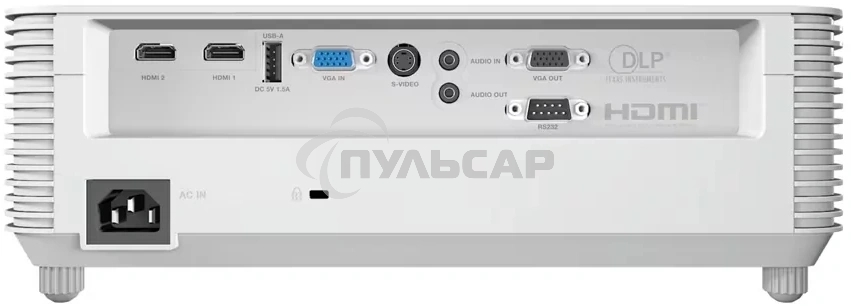 Проектор INFOCUS IN0022SL DLP, 4000 lm, SVGA, 30 000:1, 1.942.16:1, 2xHDMI 1.4, VGA in/out, S-Video, 3.5мм in/out, USB-A, RS-232, лампа 15 000ч.(ECO mode), 10W, 27дБ, 2,6 кг, БЕЛЫЙ