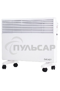 Конвектор Galaxy GL 8226 белый, 1200 Вт, 12 м2, термостат