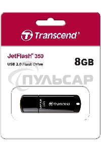 Флешка USB Transcend 8 Gb Jetflash 350 TS8GJF350 USB 2.0 черный
