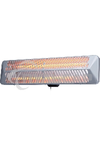 Обогреватель инфракрасный Ballu BIH-LW2-1.5 серый, кварцевый, 1500 Вт, 25 м2