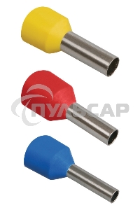 Наконечник-гильза изол. Е1508 (уп.100шт) ИЭК UGN10-D15-03-08