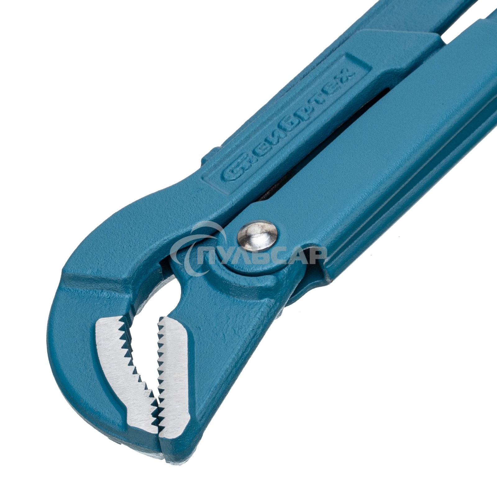 Ключ СИБРТЕХ 15740трубный рычажный №2 1.5'' с изогнутыми губками