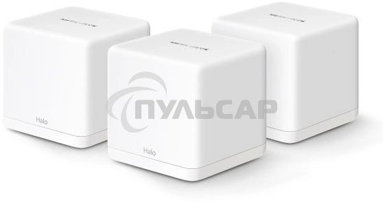 Бесшовный Mesh роутер Mercusys Halo H60X (3-pack) AX1500 Wi-Fi 6 система
