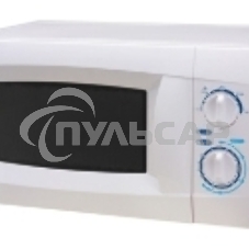 Микроволновая печь Midea MM720CKE белый, 20 л, 700 Вт, переключатели - поворотный механизм