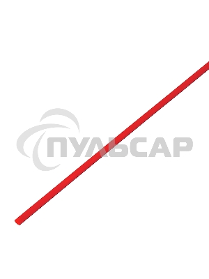 Термоусадочная трубка 4,0/2,0 мм, красная, упаковка 50 шт. по 1 м PROconnect