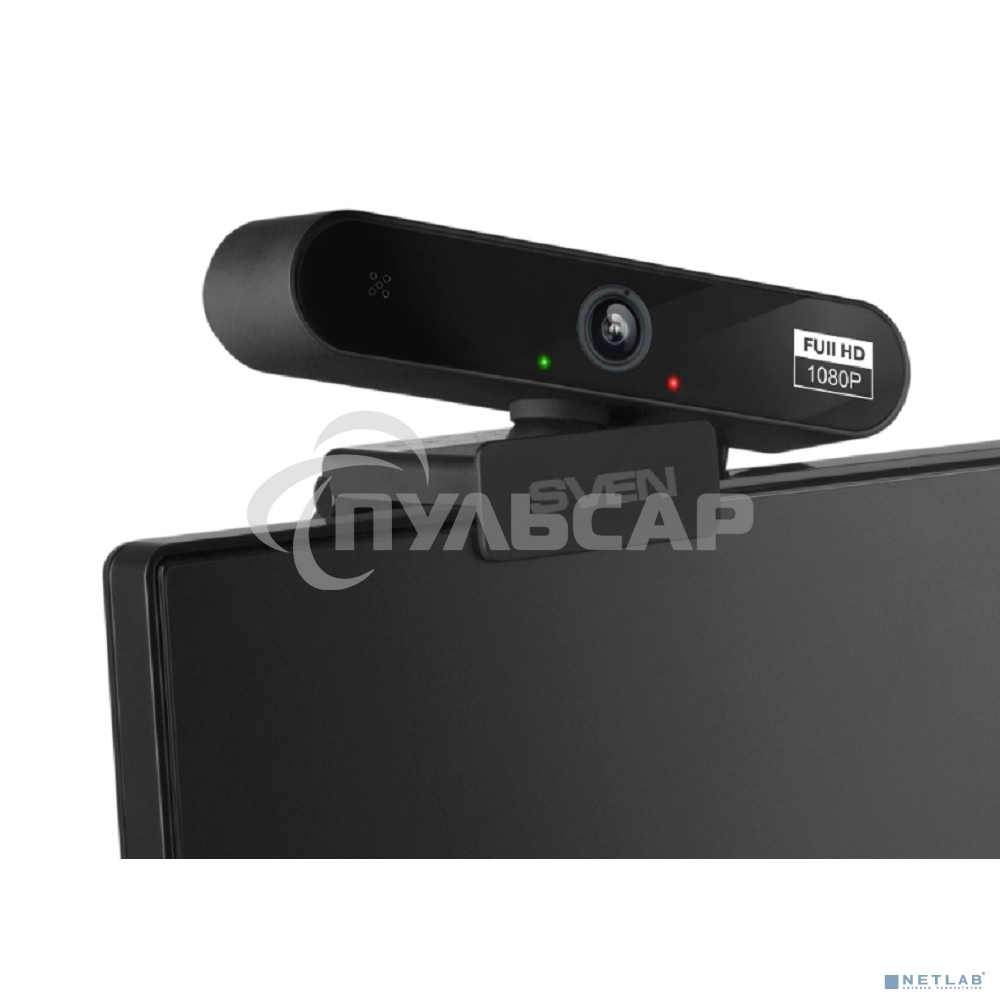Веб-камера SVEN IC-965 HD (2 МП, 30 к/с, Full HD, SoftTouch, блист)
