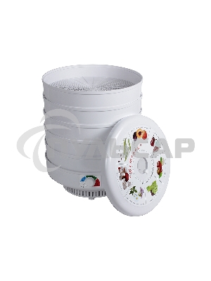 Сушилка для овощей и фруктов Великие реки Ветерок-5, 5 поддонов, цветная упаковка