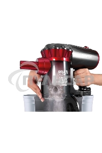 Пылесос вертикальный Centek CT-2561 красный/черный, питание от сети, 150 Вт, уборка сухая, пылесборник 0.5 л