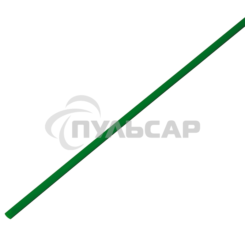 Термоусадочная трубка 4,0/2,0 мм, зеленая, по 1 м PROconnect