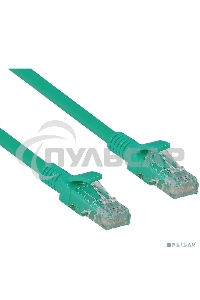 Патч-корд UTP кат. 5e, 3м ExeGate зеленый