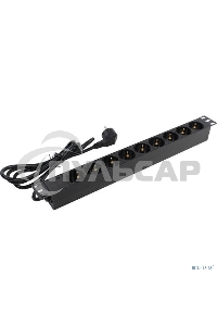 Блок розеток горизонтальный ExeGate ServerPro PDU-19H902 Al-9S-EU1.8, 19