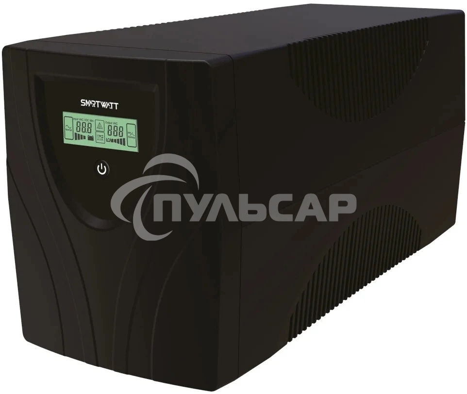 Источник бесперебойного питания Smartwatt UNI PRO LCD 2000 1400Вт 2000ВА черный