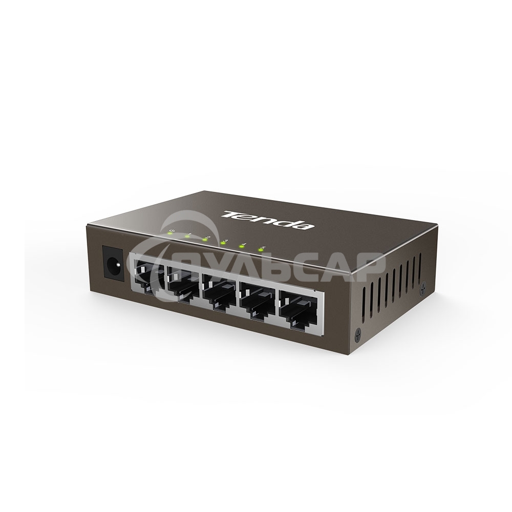 Неуправляемый коммутатор с 5 гигабитными портами.