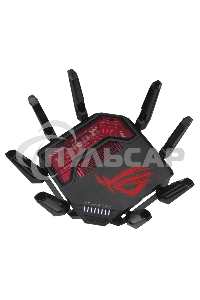 Маршрутизатор ASUS GT-BE19000, черный/красный, 90IG0850-MO9A0V