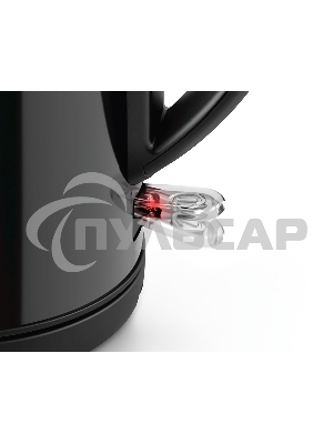Чайник электрический Bosch TWK3P423 1.7л. 2400Вт черный (корпус: нержавеющая сталь)