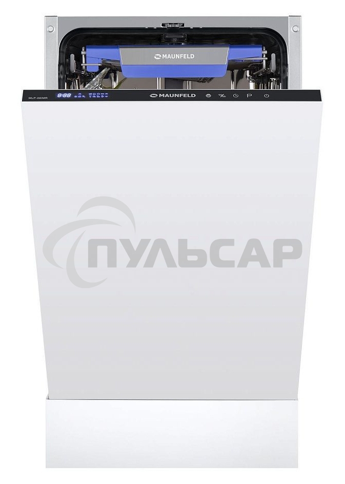 Встраиваемая посудомоечная машина Maunfeld MLP-08IMR, черный, 44.5 см, 10 компл., 47 дБ, класс A++