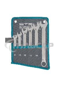 Набор ключей комбинированных 6 шт. 8-17 мм антислип Stels