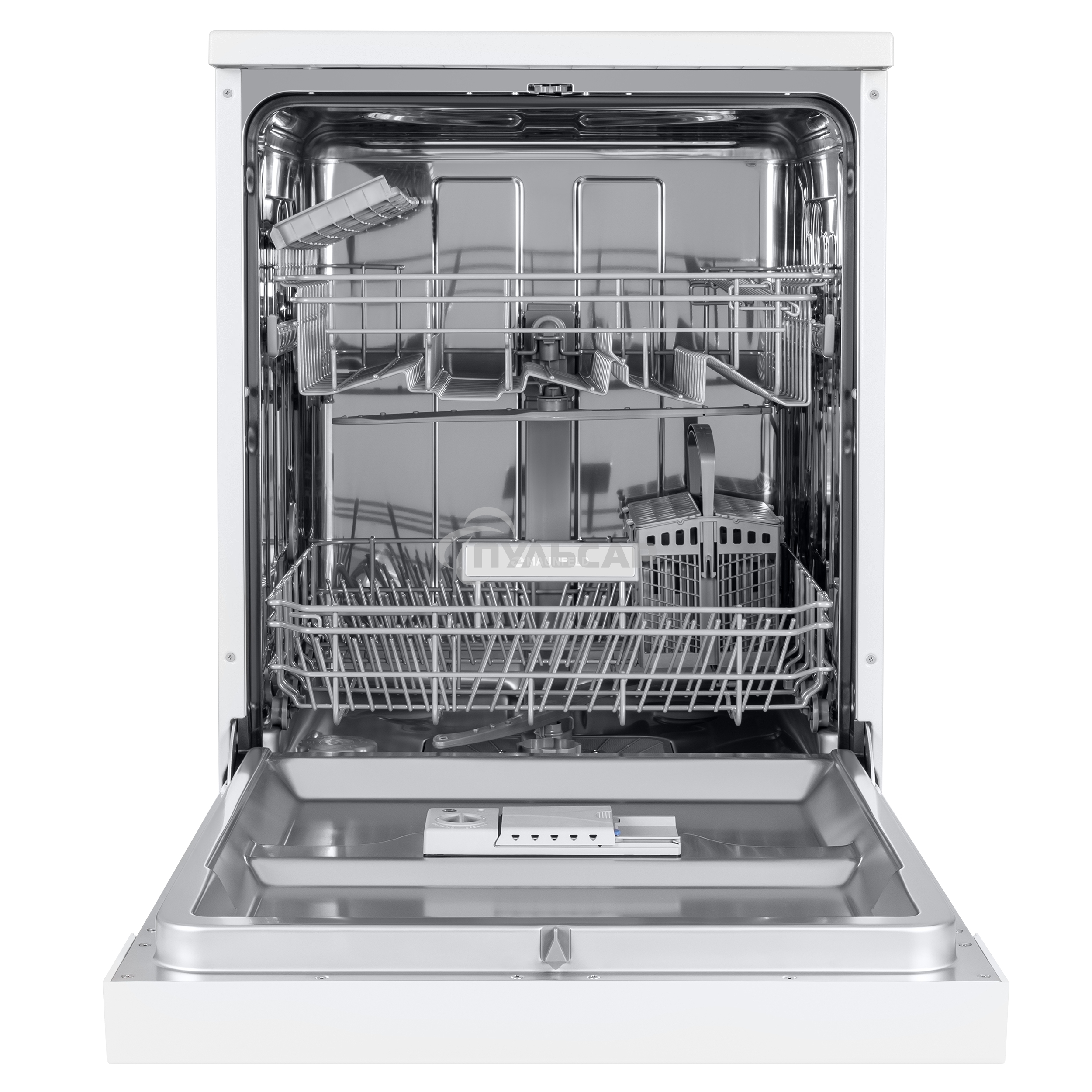 Посудомоечная машина Maunfeld MWF12S, белый, 59.8 см, 12 компл., 52 дБ, класс A+