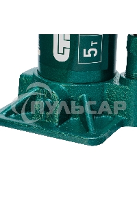 Домкрат гидравлический Сибртех бутылочный, 5т, 180-340мм