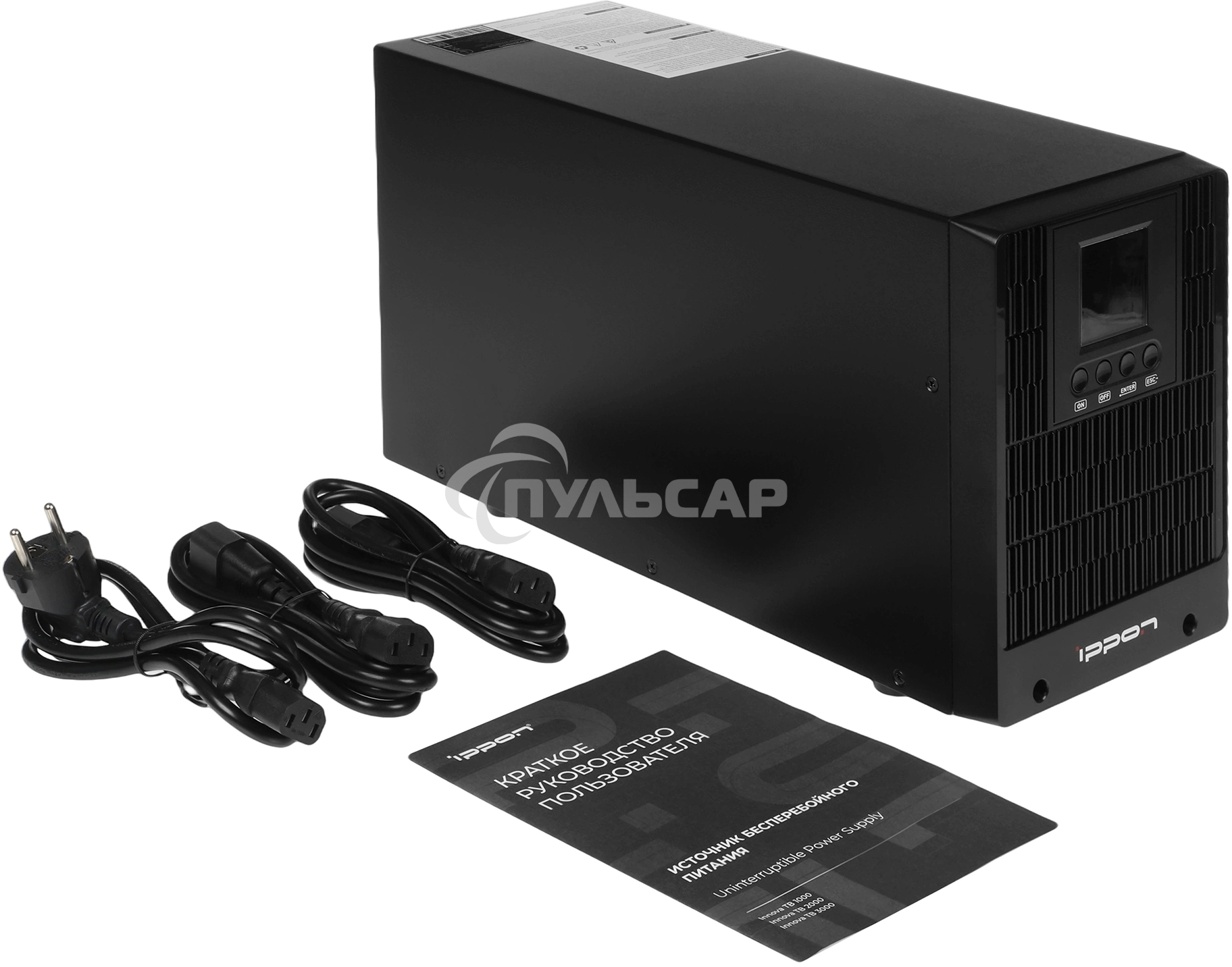 Источник бесперебойного питания Ippon Innova Tb 2000 1800Вт 2000ВА черный
