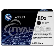 Картридж лазерный HP CF280X черный LaserJet Pro 400 M401/M425 (6900стр.)