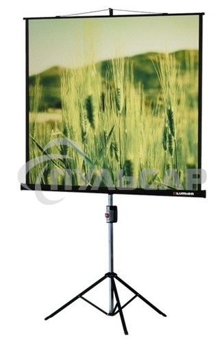 Экран на треноге Lumien 153x153см Master View LMV-100102 1:1 напольный рулонный