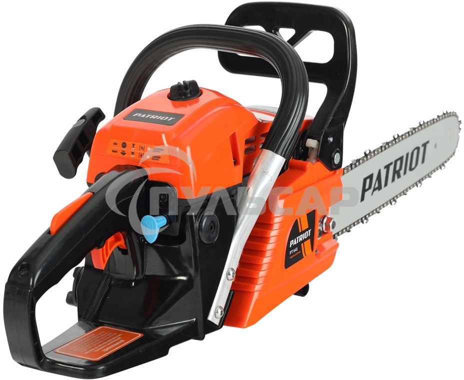 Пила цепная бензиновая PATRIOT РТ 641 (2.45 л.с. 39.6сc, easy srart, морозостойкий пластик, professional)