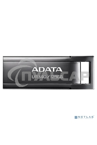 Флешка USB ADATA UR340 (AROY-UR340-128GbK), 128Gb, USB 3.2, R/W 100/30, черный