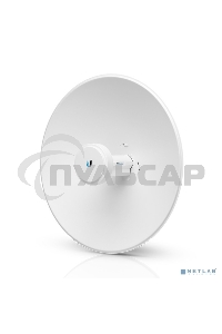 Точка доступа Ubiquiti PBE-2AC-400-EU Радиоустройство 2.4 ГГц, PtP/CPE, airMAX ac, MIMO 2х2, 18 дБи, 27 дБм