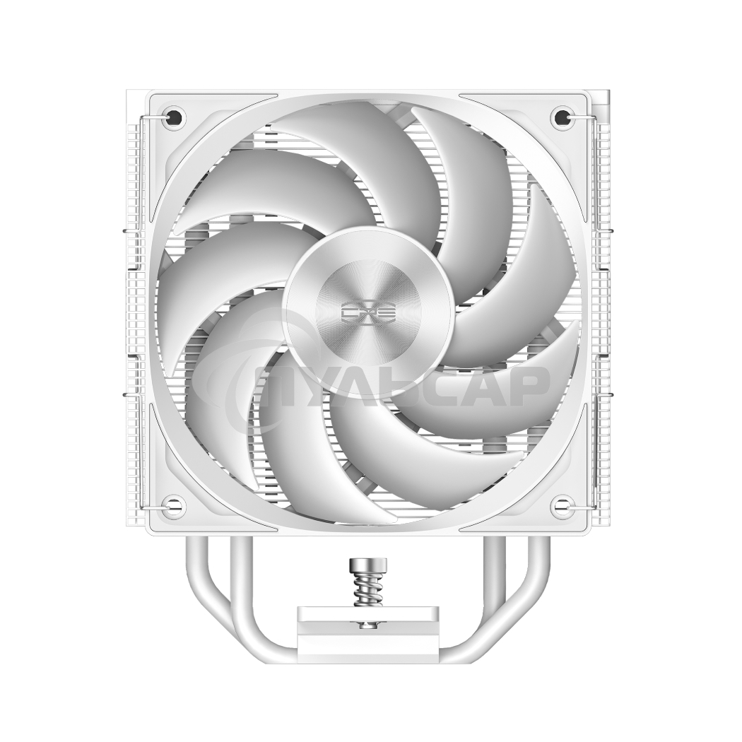 Кулер для процессора PCCooler RZ500 белый 120мм алюминий+медь 2200rpm 32db 4-pin 250W 155мм