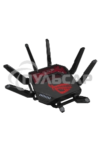 Маршрутизатор ASUS GT-BE19000, черный/красный, 90IG0850-MO9A0V