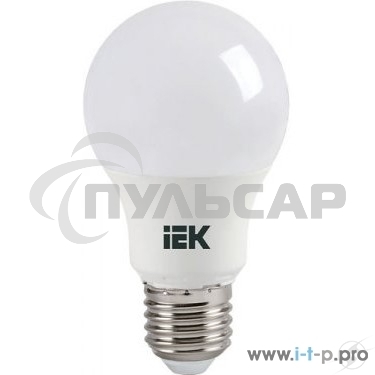 Лампа cветодиодная Iek LLE-A60-7-230-30-E27 ECO A60 шар 7Вт 230В 3000К E27 IEK