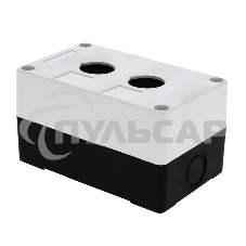 Корпус КП 102 2 кнопки белый EKF cpb-102-w