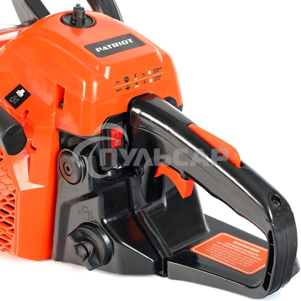 Пила цепная бензиновая PATRIOT РТ 641 (2.45 л.с. 39.6сc, easy srart, морозостойкий пластик, professional)