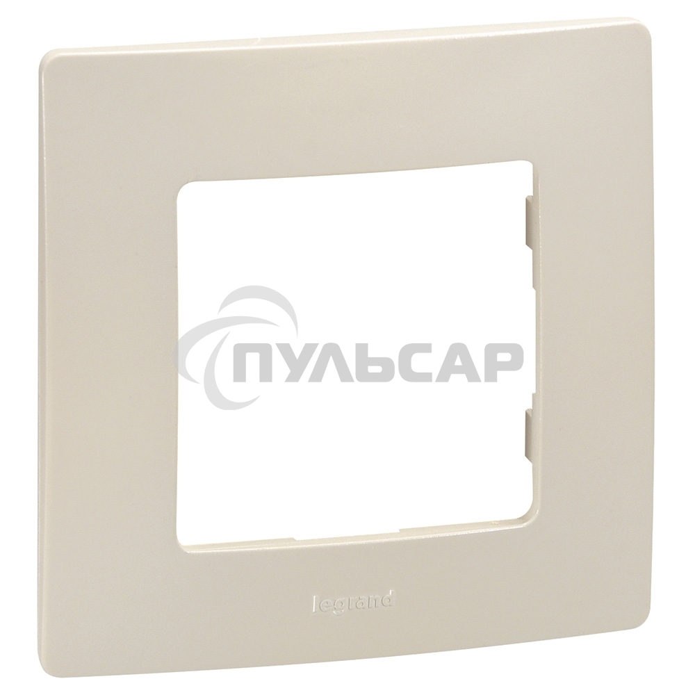 Рамка ETIKA 1 пост, сл. кость ETIKA Рамка 1 пост, сл. кость