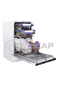 Встраиваемая посудомоечная машина Maunfeld MLP-08IMR, черный, 44.5 см, 10 компл., 47 дБ, класс A++