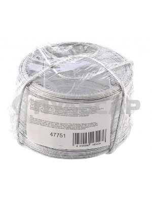 Проволока стальная, оцинкованная 0,7 мм, длина 75 м Сибртех