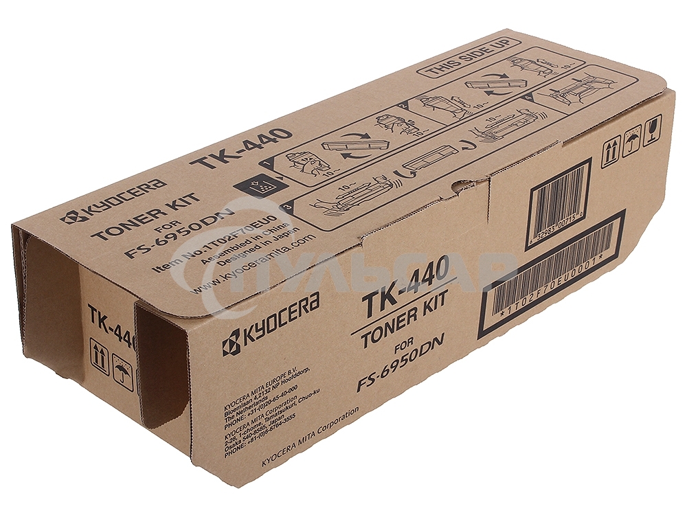 Картридж лазерный Kyocera-Mita TK-440 черный для FS-6950DN 15000стр.